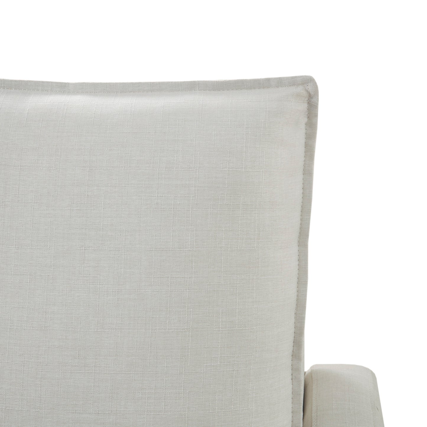 Madison Park Upholstered Manual Push Back Recliner
