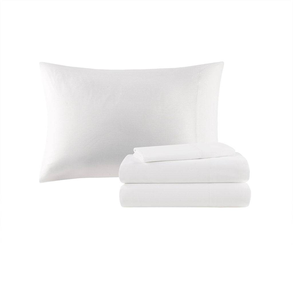 Madison Park 12 Piece Jacquard Comforter Set with Bed Sheets