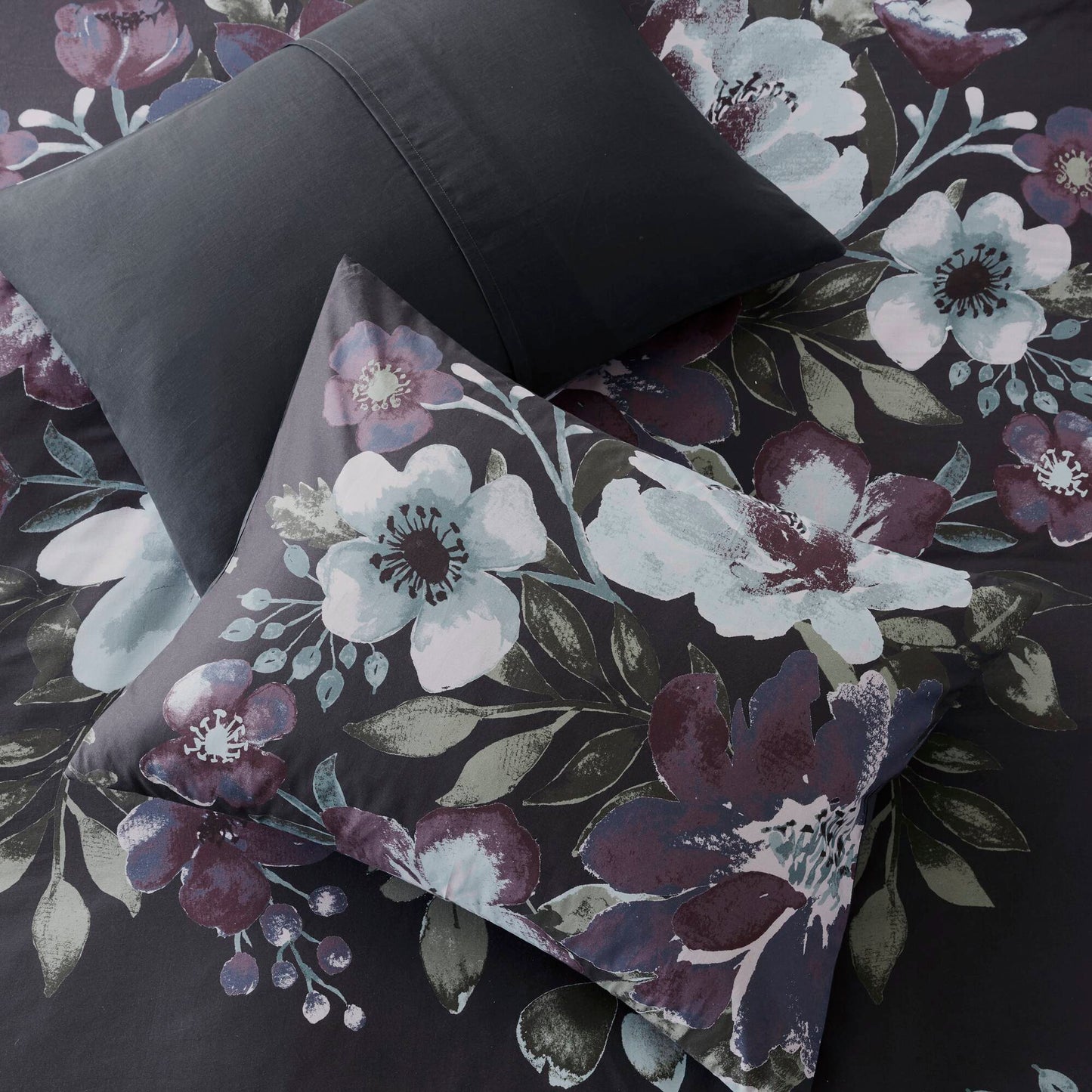 Madison Park 3 Piece Cotton Printed Comforter Set