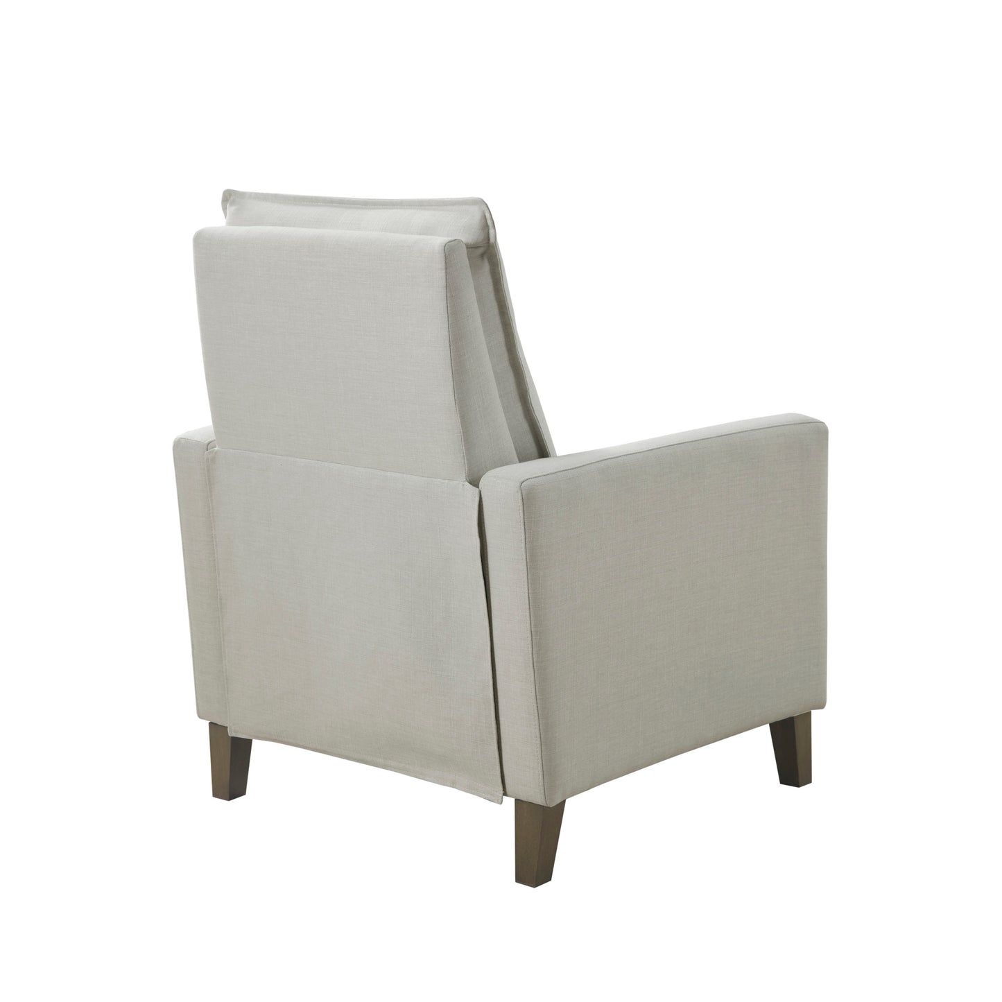 Madison Park Upholstered Manual Push Back Recliner