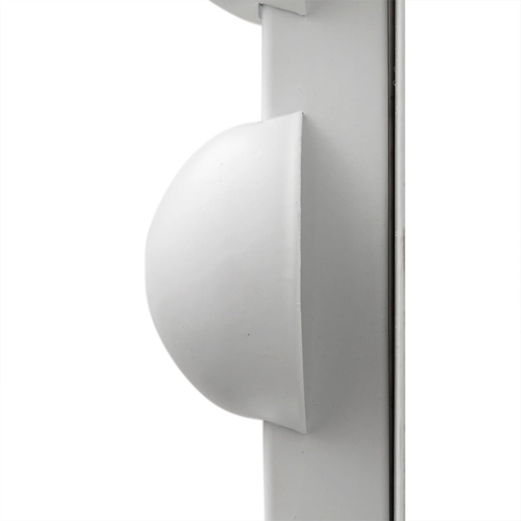 Madison Park Signature 36" Large Decorative Round Wall Mirror with Beaded Metal Frame