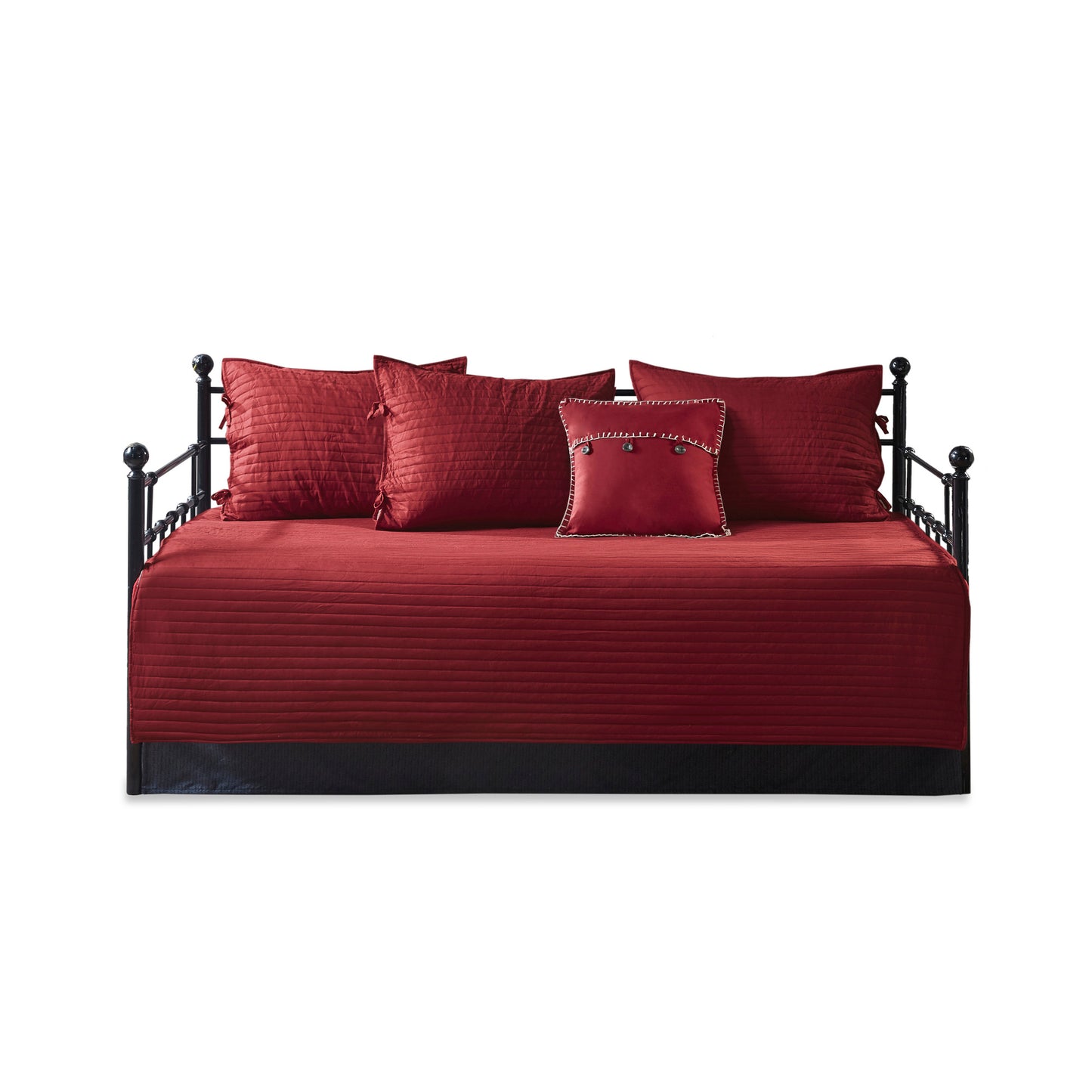 Madison Park 6 Piece Reversible Plaid Daybed Cover Set