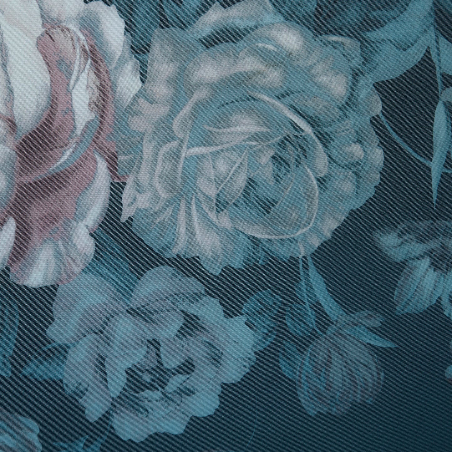 Madison Park Printed Floral Voile Sheer Scarf