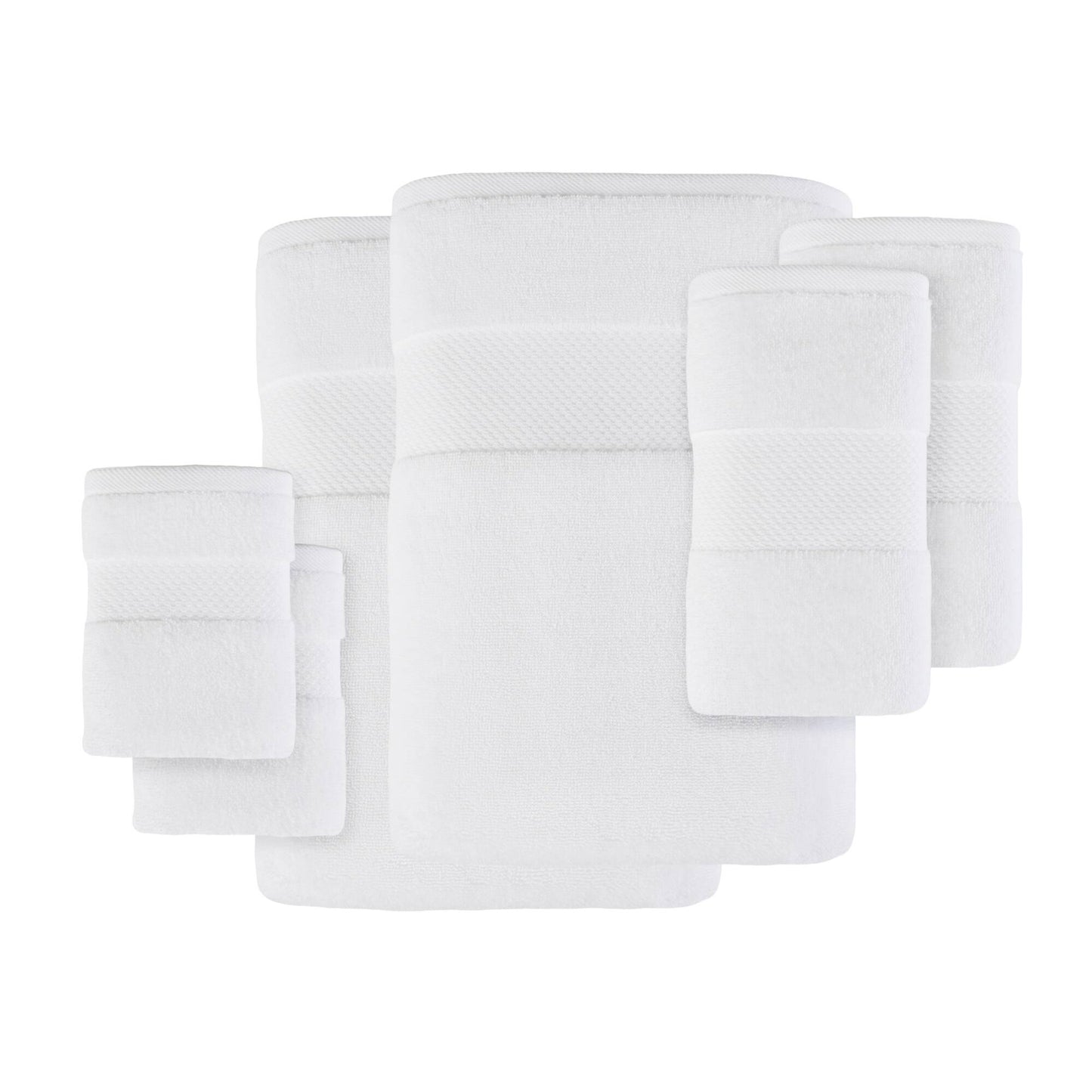 Madison Park Signature Cotton 6 Piece Bath Towel Set