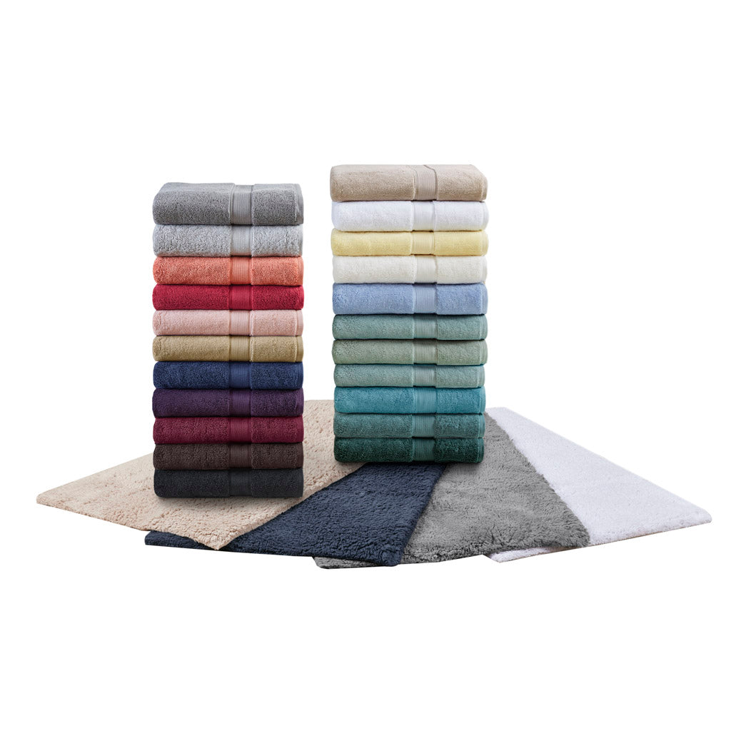 Madison Park Signature 800GSM Ultra-Soft 100% Cotton Absorbent Towel Set