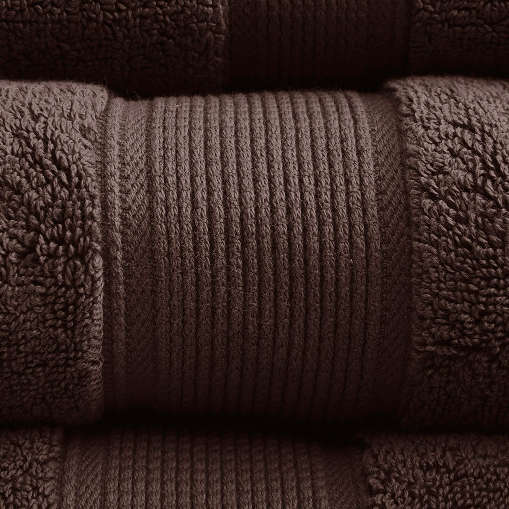 Madison Park Signature 800GSM Ultra-Soft 100% Cotton Absorbent Towel Set