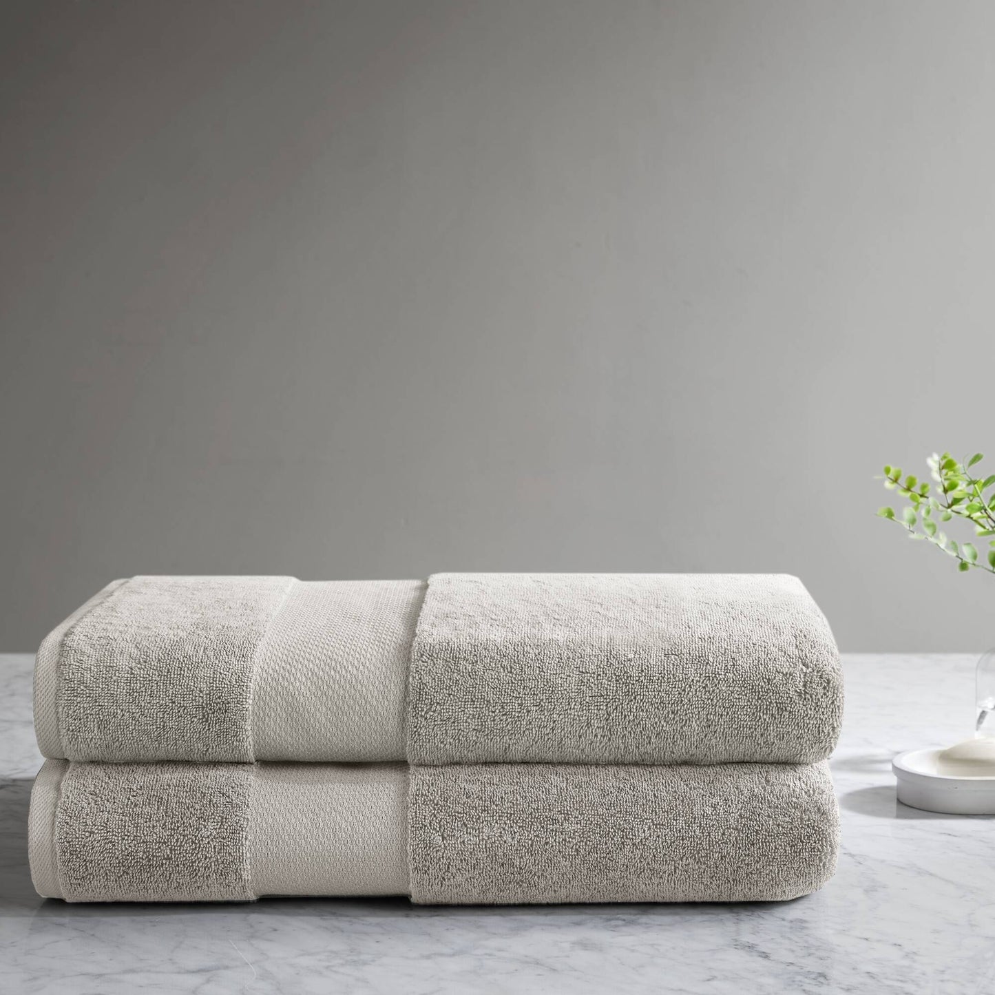 Madison Park Signature 100% Cotton Bath Sheet 2 Piece Set