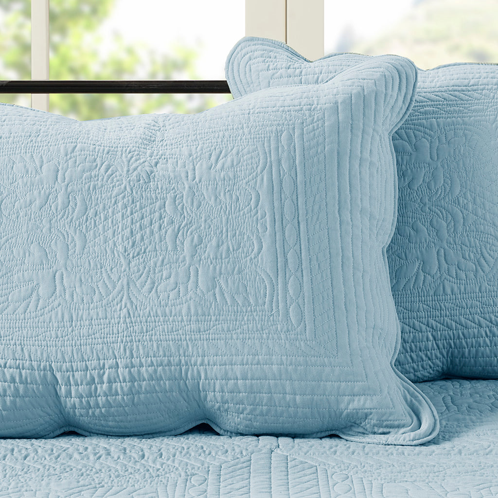 Madison Park 6 Piece Reversible Scalloped Edge Daybed Cover Set