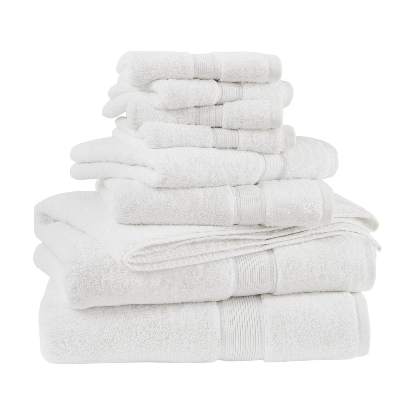Madison Park Signature 800GSM Ultra-Soft 100% Cotton Absorbent Towel Set