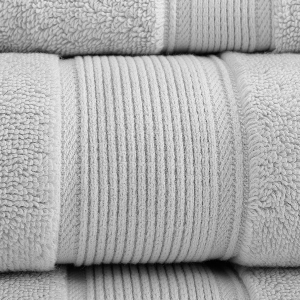 Madison Park Signature 800GSM Ultra-Soft 100% Cotton Absorbent Towel Set