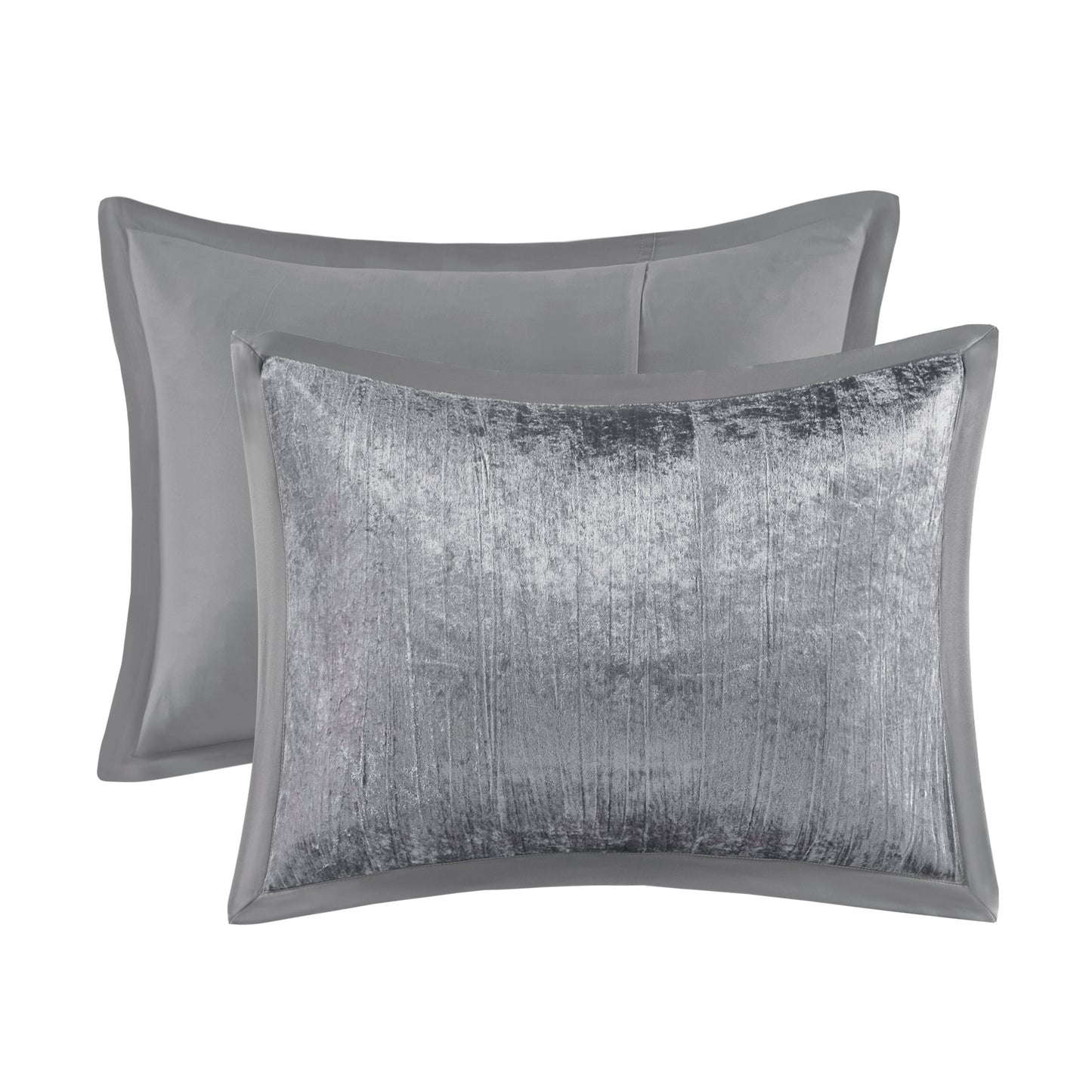 Madison Park 5 Piece Crinkle Velvet Comforter Set