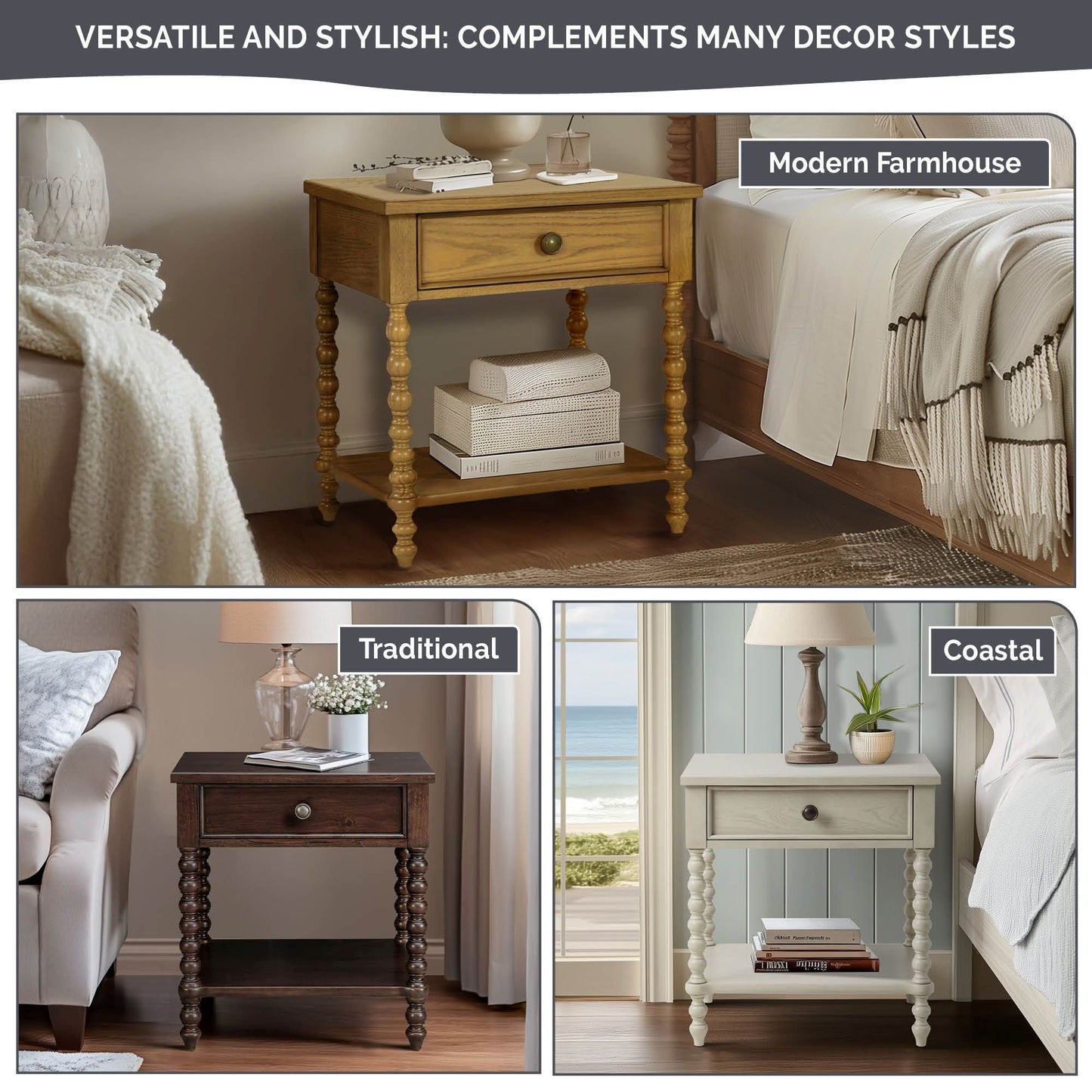 Madison Park Signature Nightstand