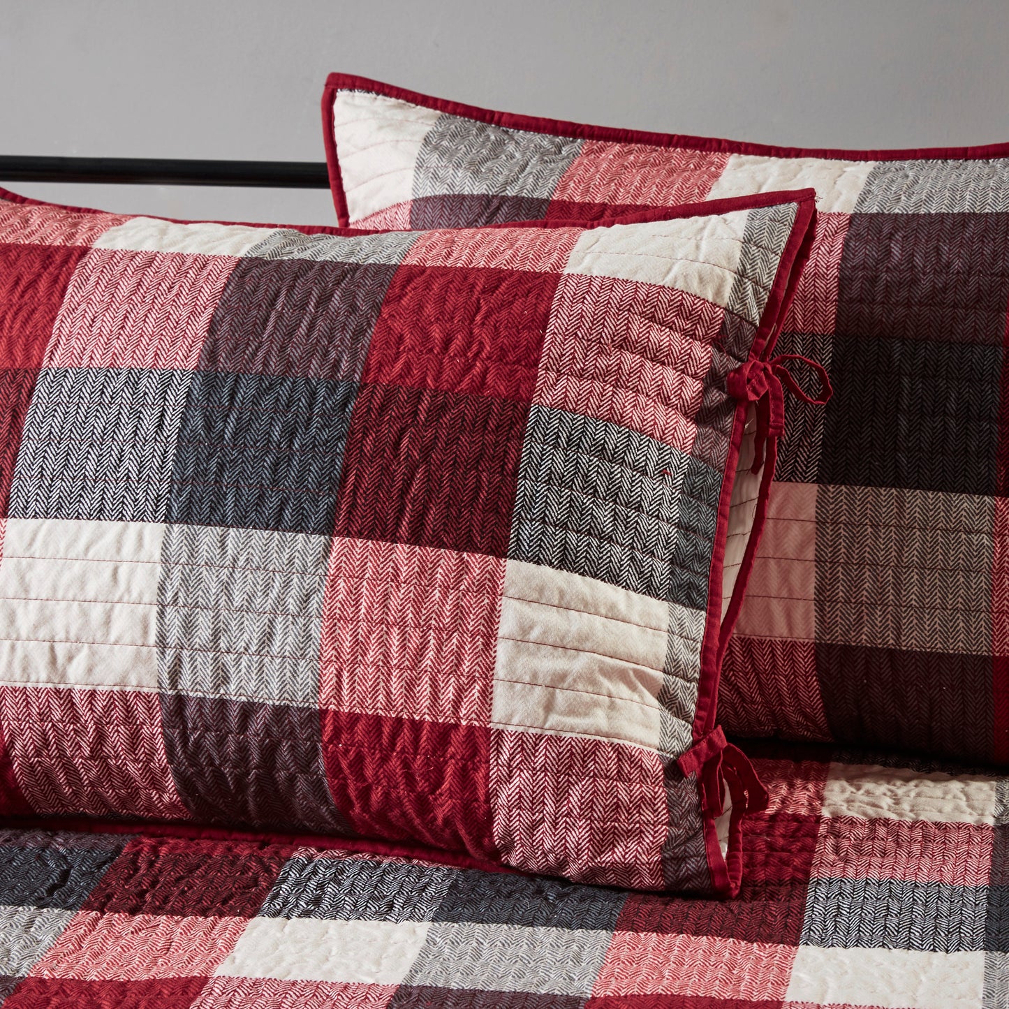 Madison Park 6 Piece Reversible Plaid Daybed Cover Set
