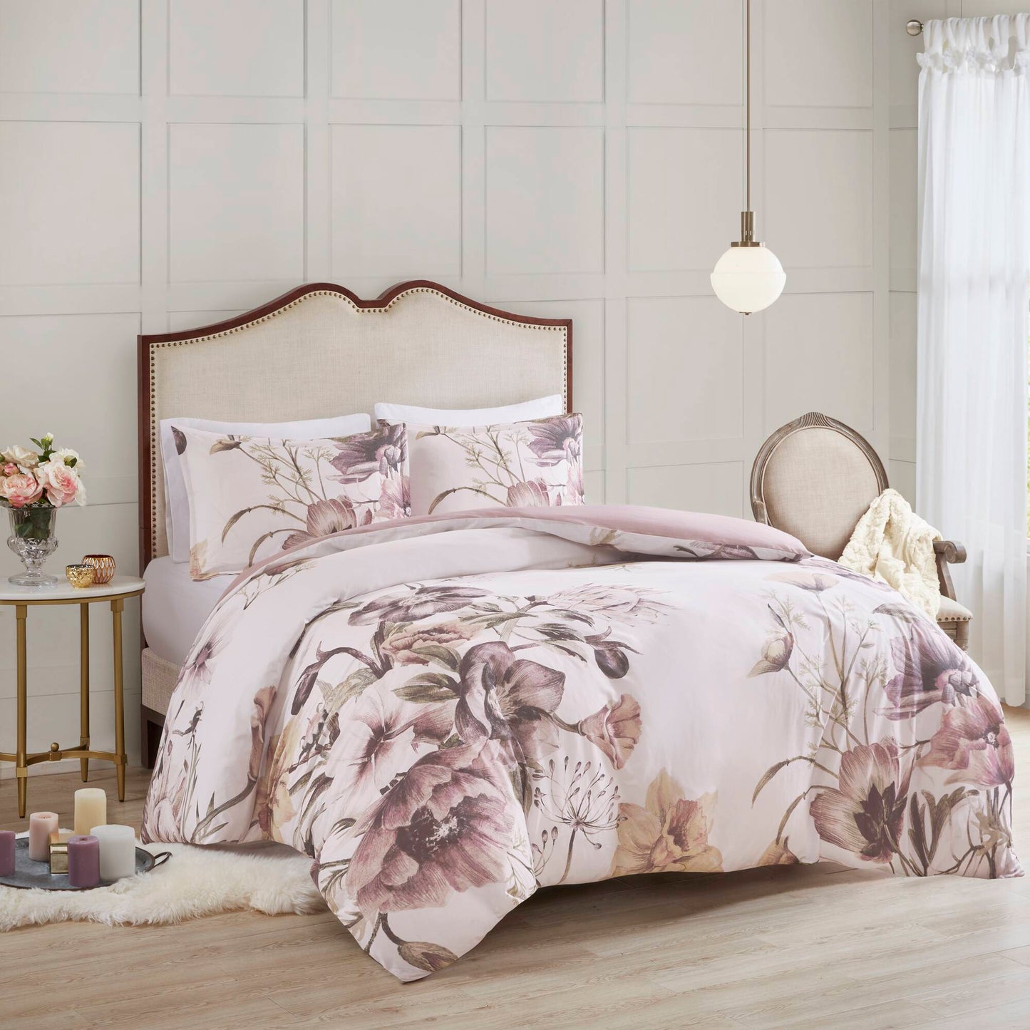 Madison Park 3 Piece Cotton Printed Duvet Cover Set