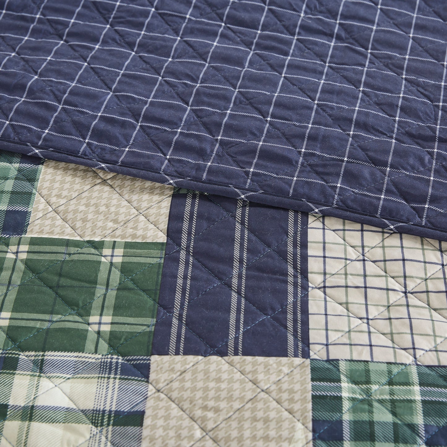 Madison Park 3 Piece Reversible Printed Quilt Set