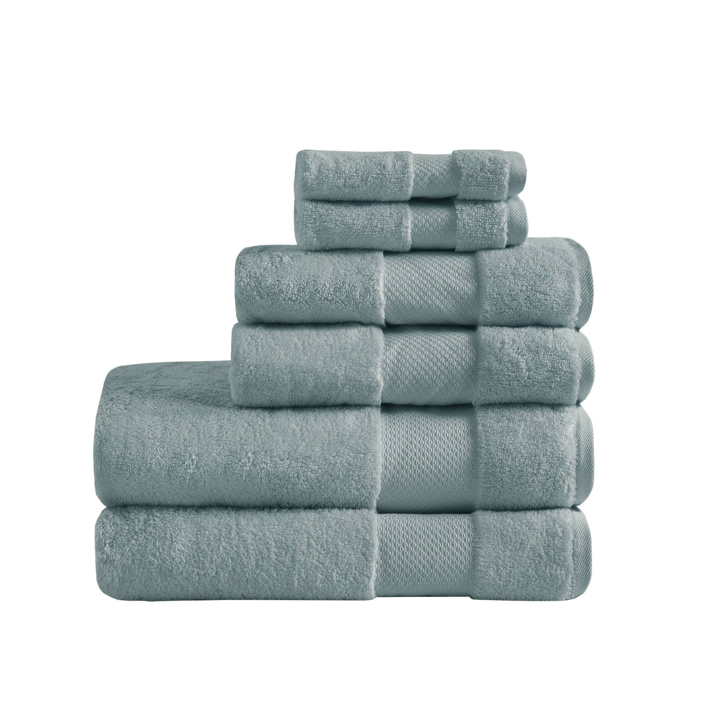 Madison Park Signature Cotton 6 Piece Bath Towel Set
