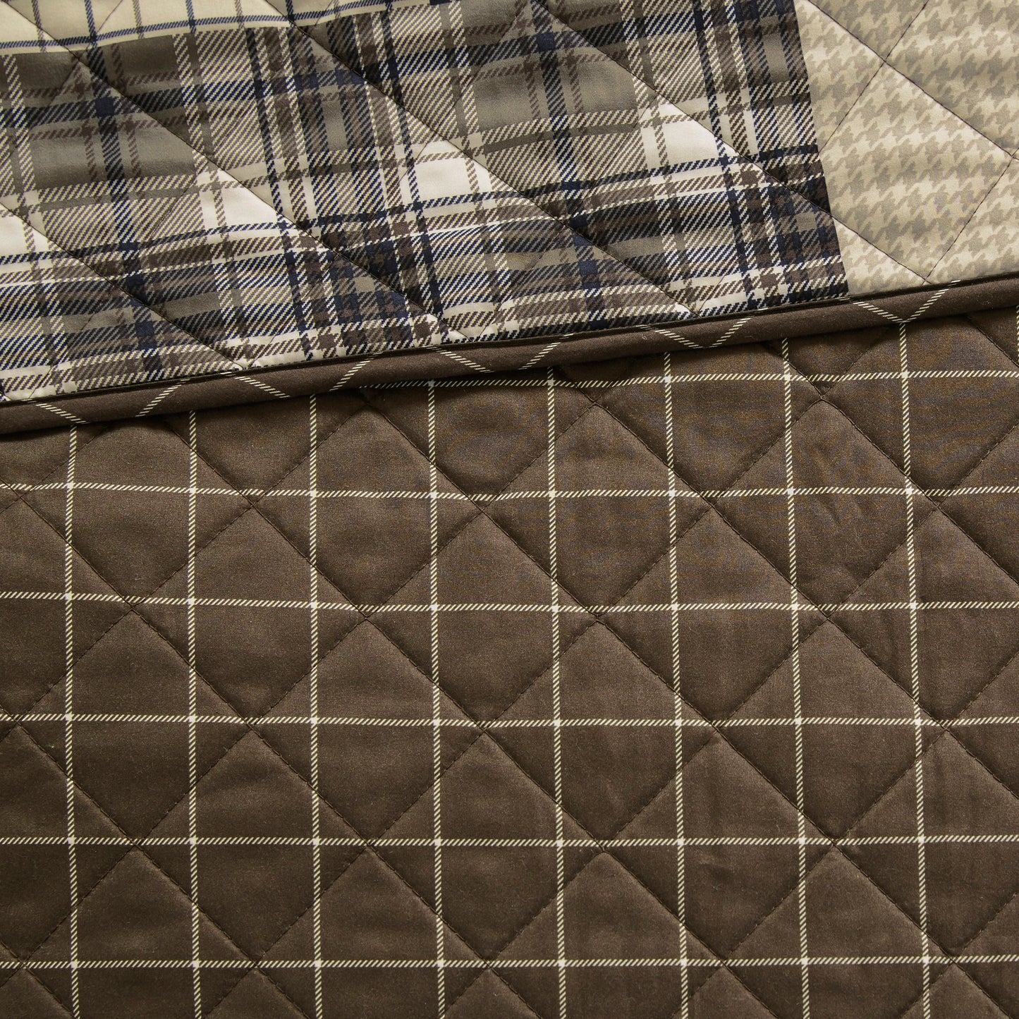 Madison Park 3 Piece Reversible Printed Quilt Set