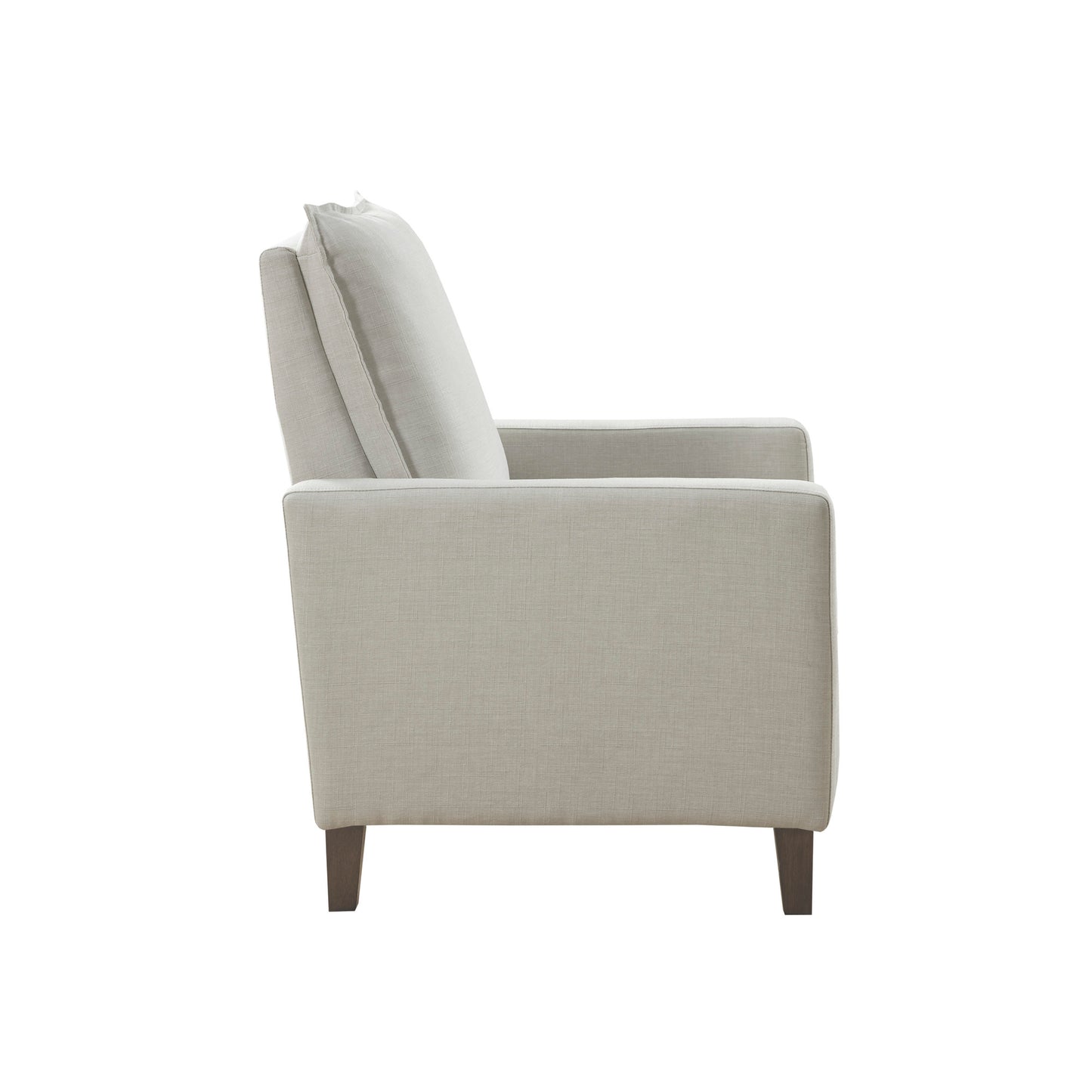 Madison Park Upholstered Manual Push Back Recliner