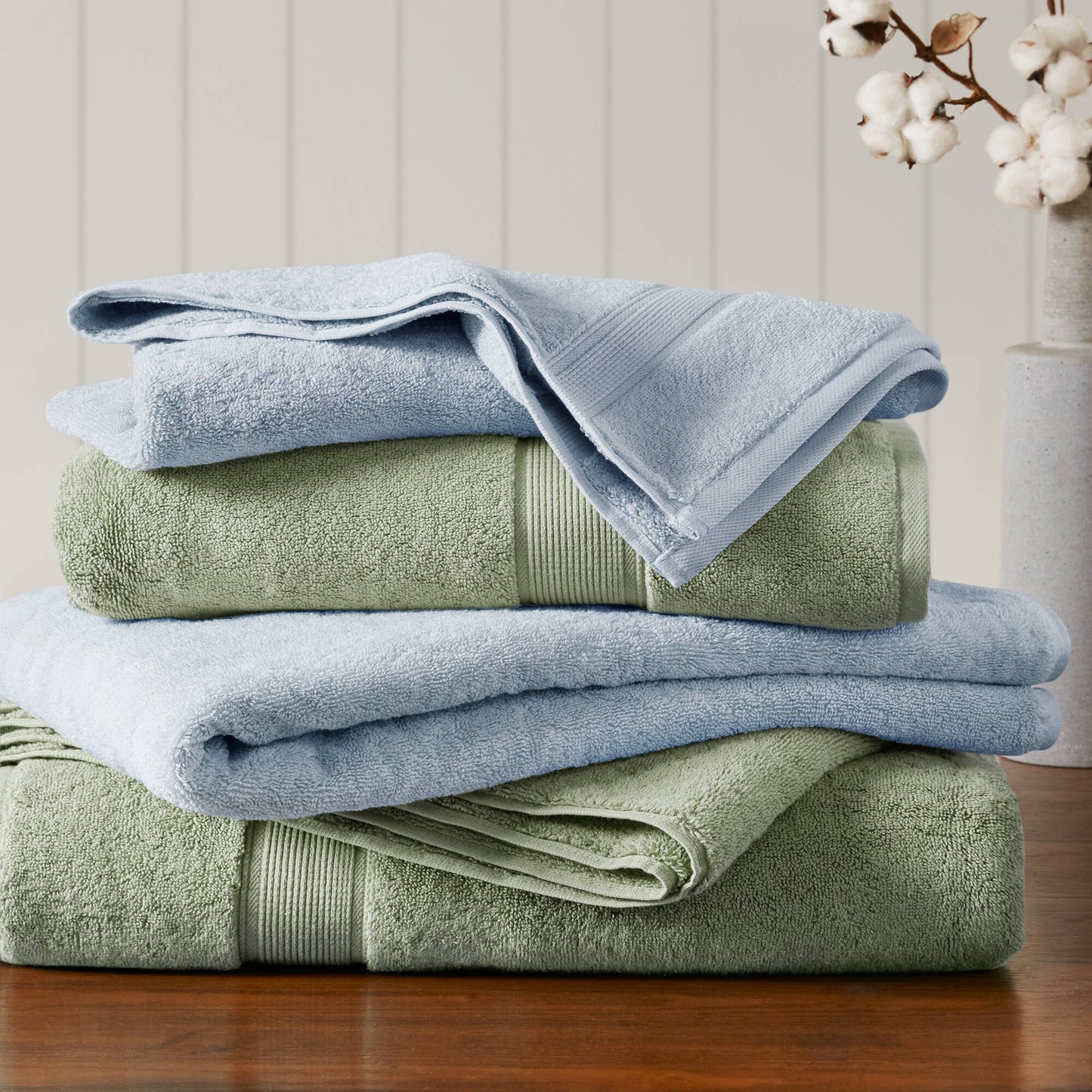 Madison Park Signature 800GSM Ultra-Soft 100% Cotton Absorbent Towel Set