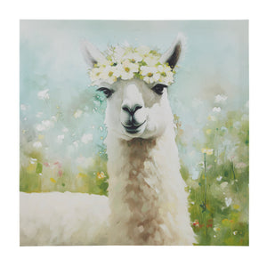 Sunshine Animals Cow Canvas Wall Art