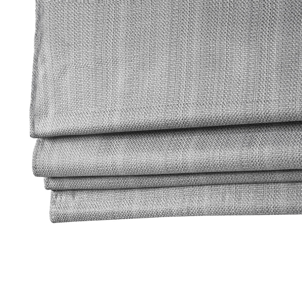 Madison Park Basketweave Room Darkening Cordless Roman Shade