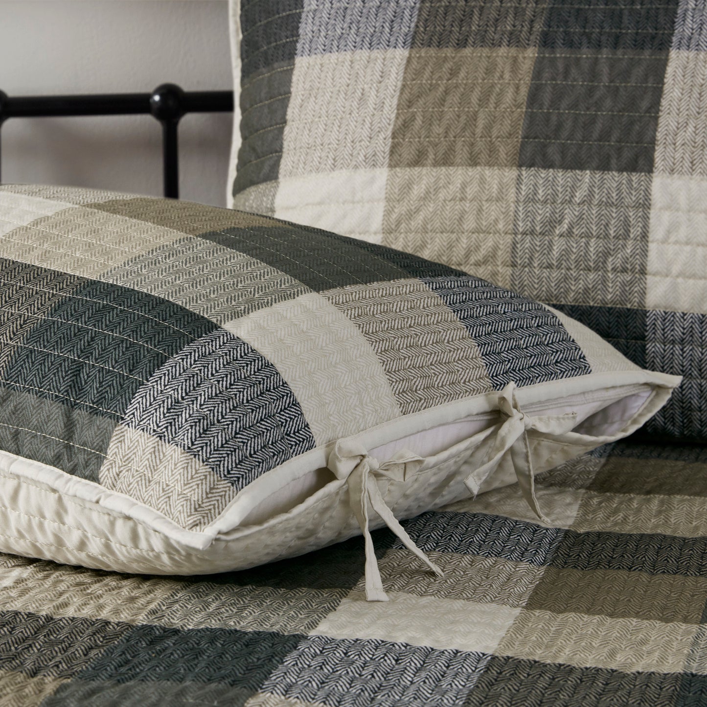 Madison Park 6 Piece Reversible Plaid Daybed Cover Set