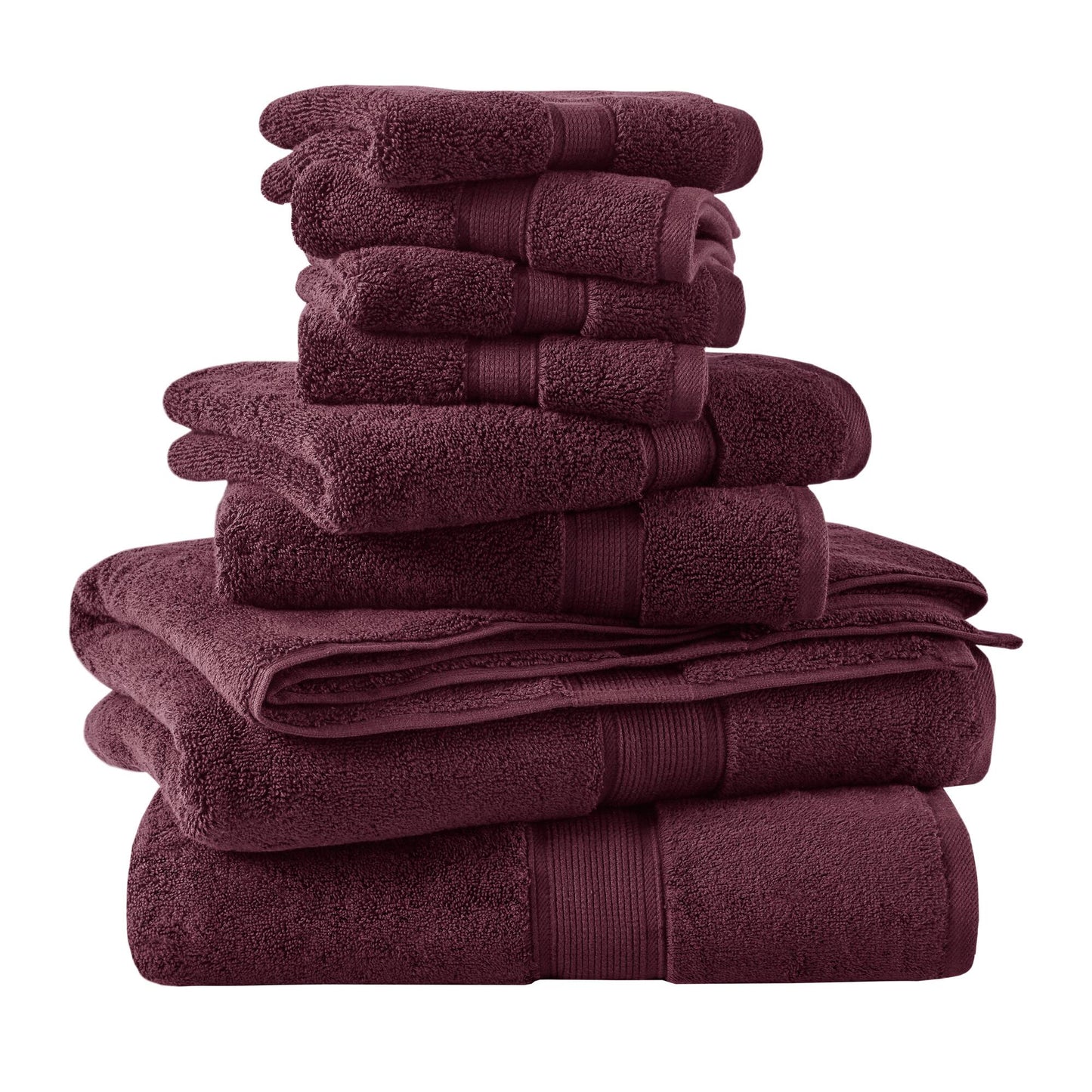 Madison Park Signature 800GSM Ultra-Soft 100% Cotton Absorbent Towel Set