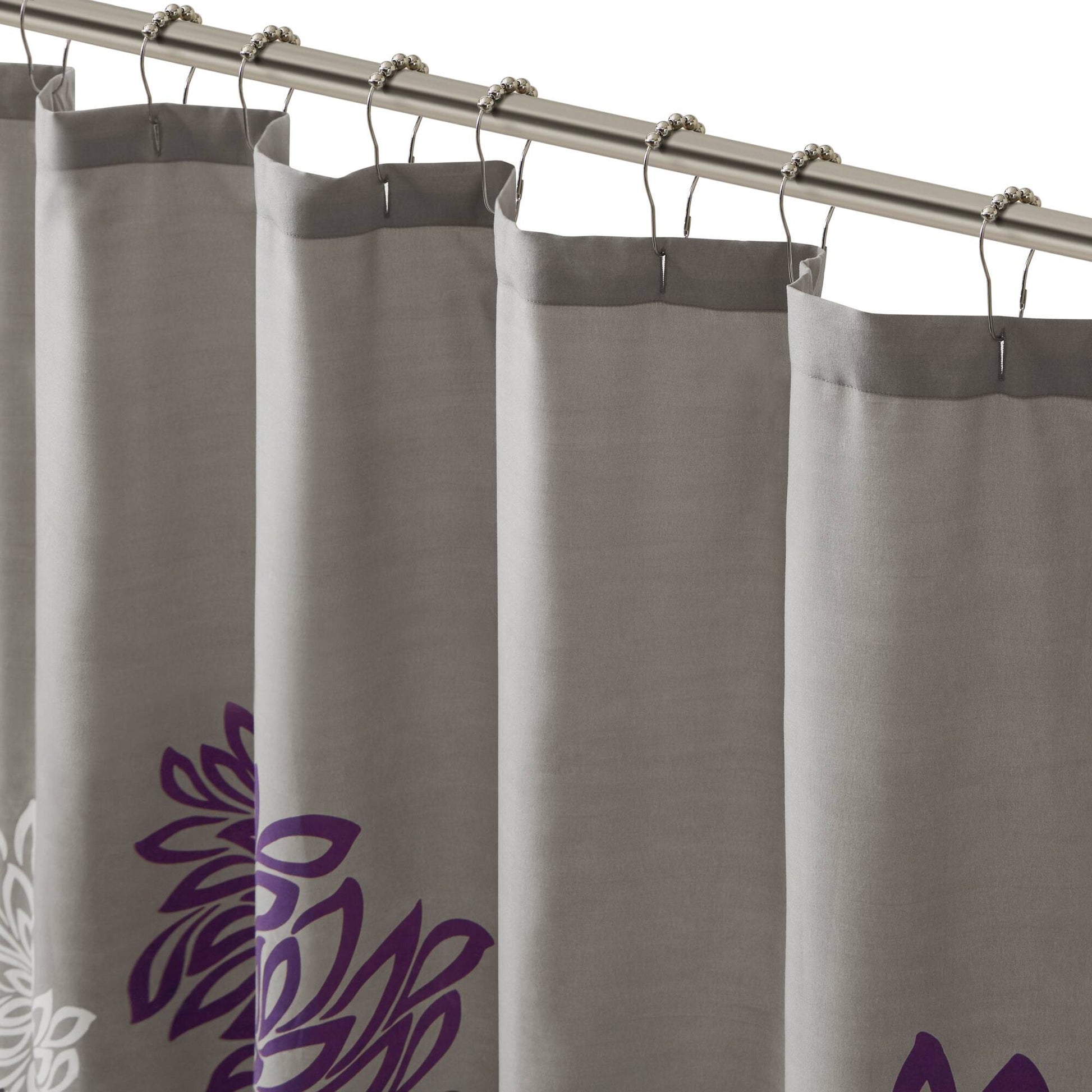 Madison Park Essentials Printed Floral Shower Curtain