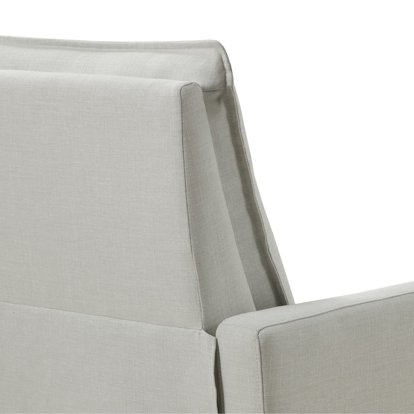Madison Park Upholstered Manual Push Back Recliner