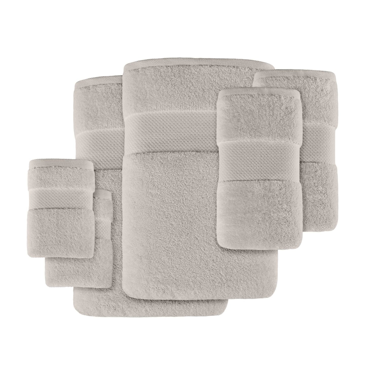 Madison Park Signature Cotton 6 Piece Bath Towel Set