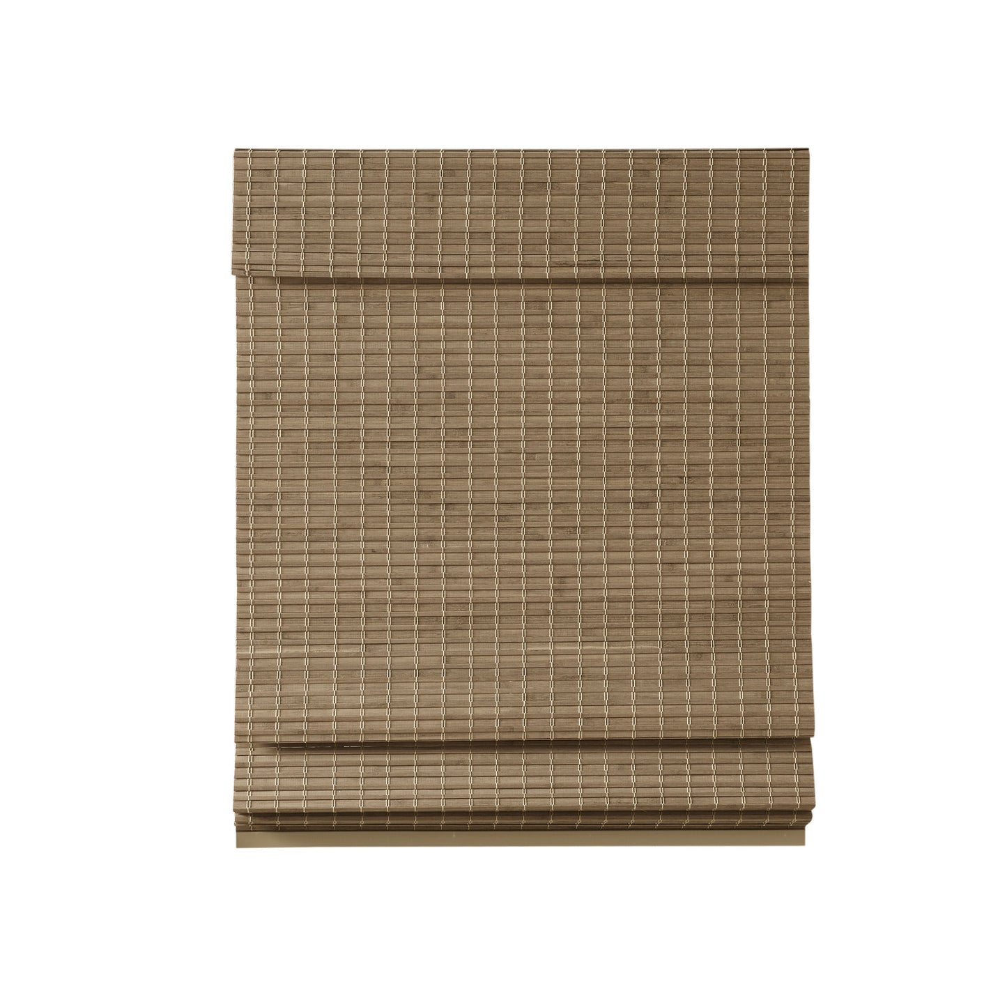 Madison Park Bamboo Light Filtering Roman Shade 64"L