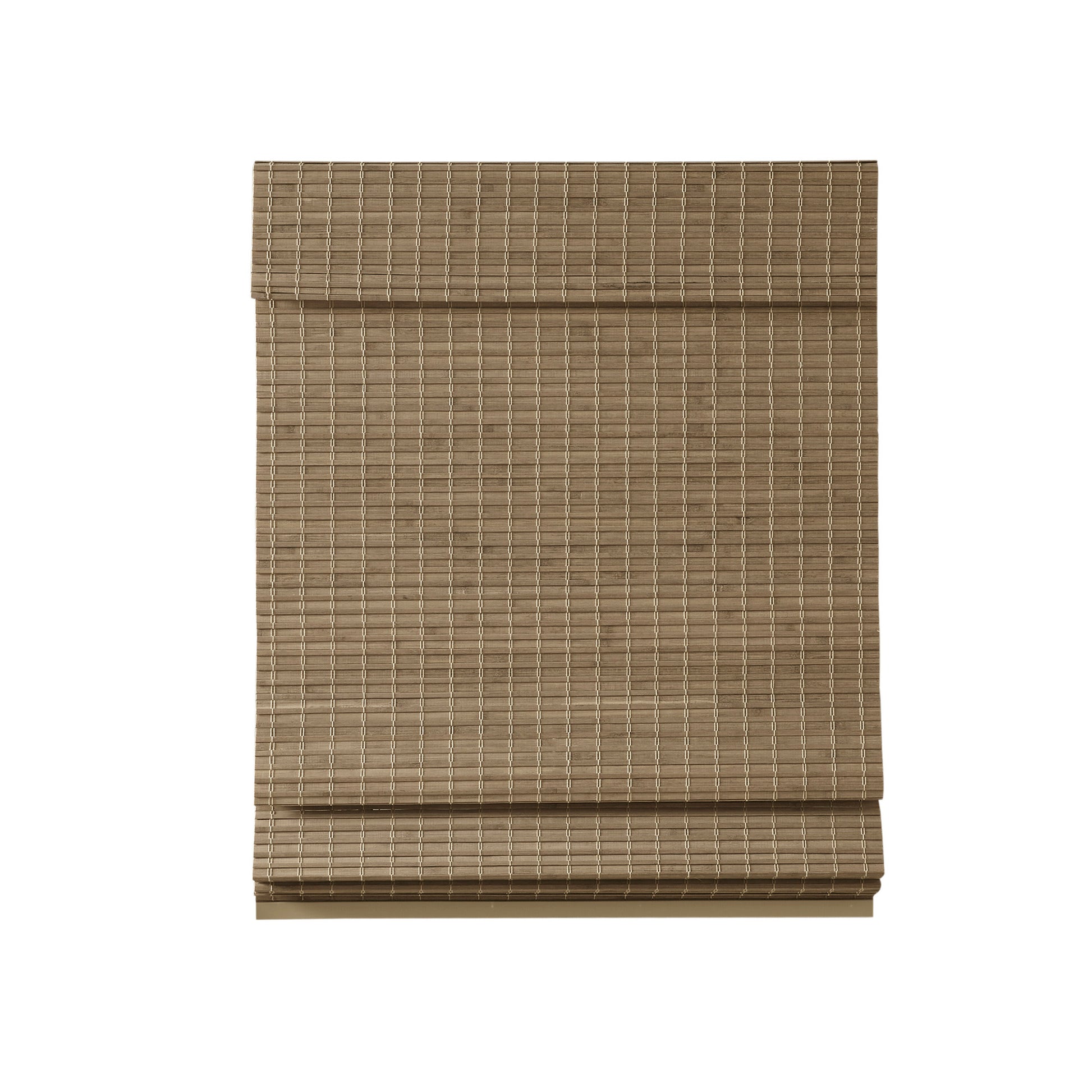Madison Park Bamboo Light Filtering Roman Shade 64"L