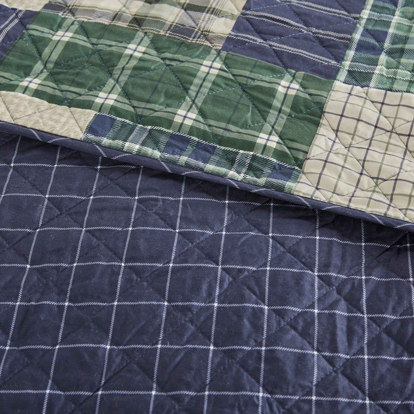 Madison Park 3 Piece Reversible Printed Quilt Set