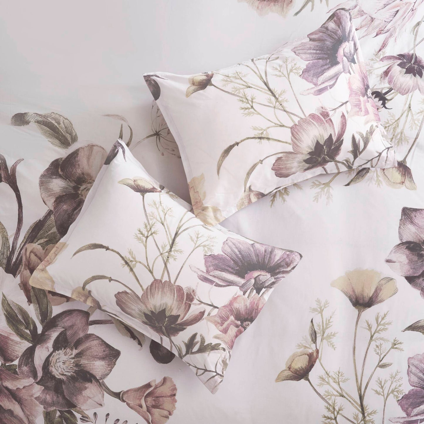 Madison Park 3 Piece Cotton Printed Duvet Cover Set