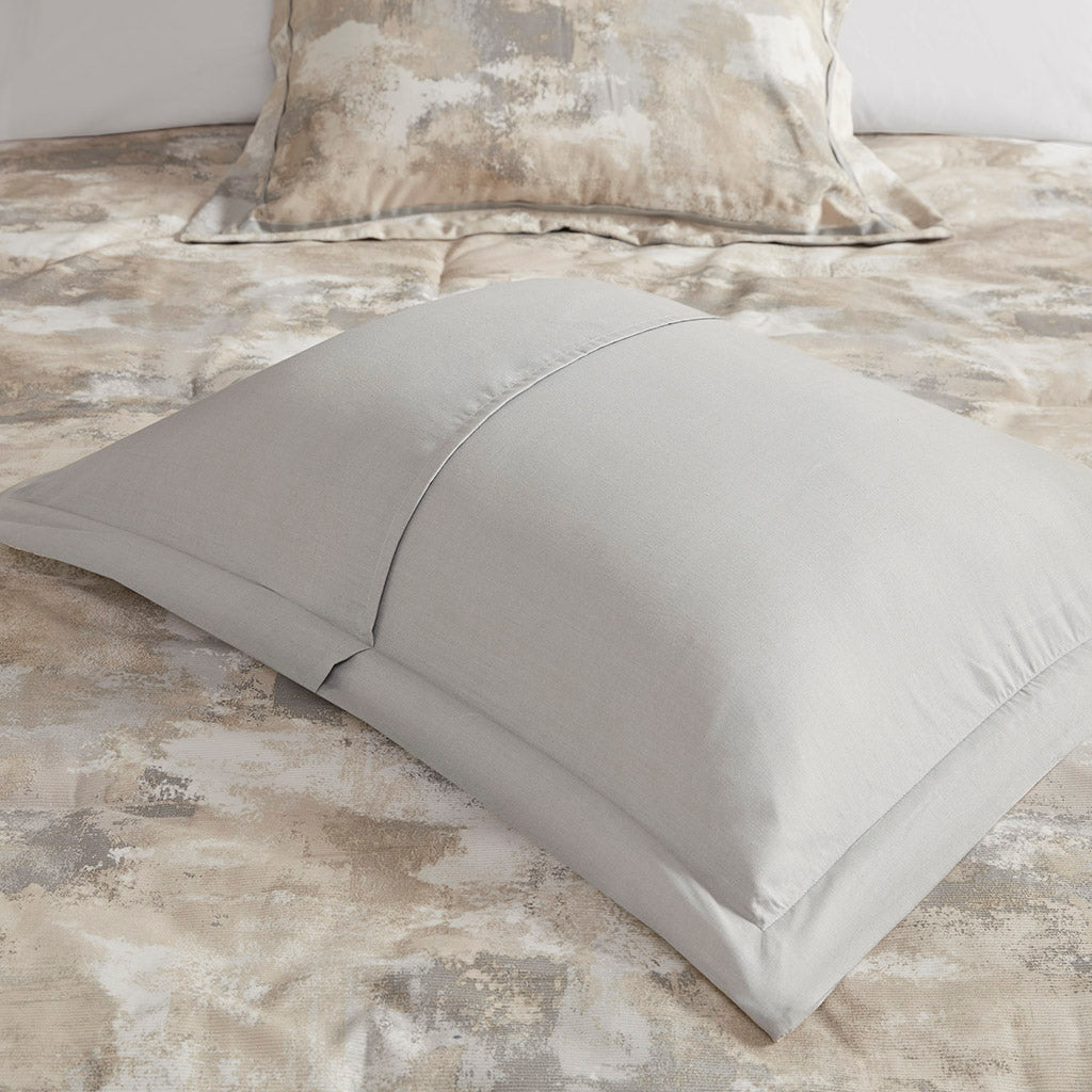 Madison Park 7 Piece Textured Cotton Blend Comforter Set