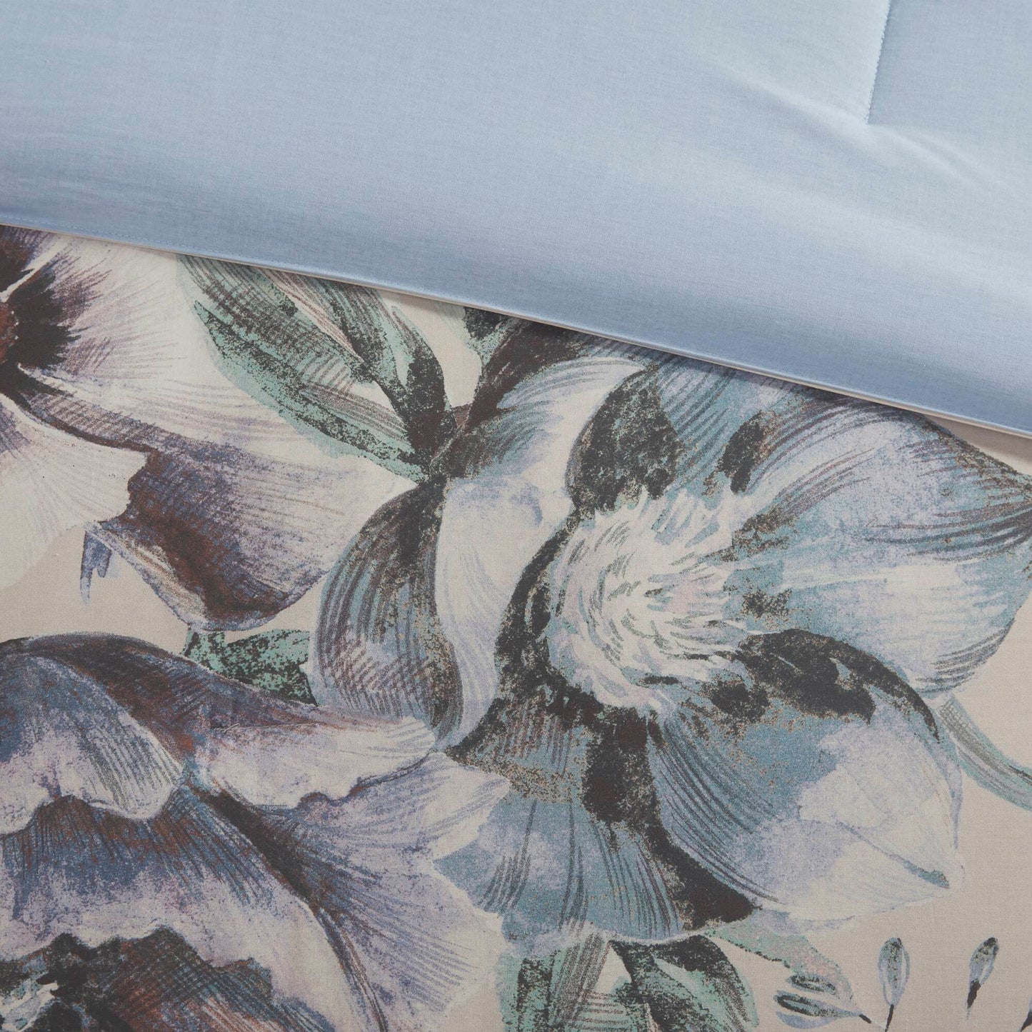 Madison Park 8 Piece Cotton Printed Comforter Set