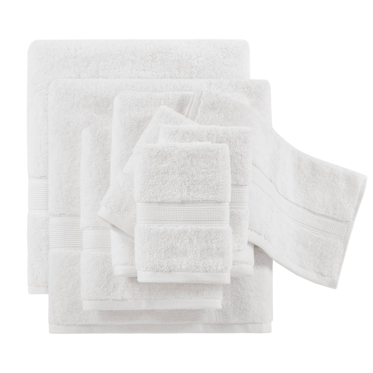 Madison Park Signature 800GSM Ultra-Soft 100% Cotton Absorbent Towel Set