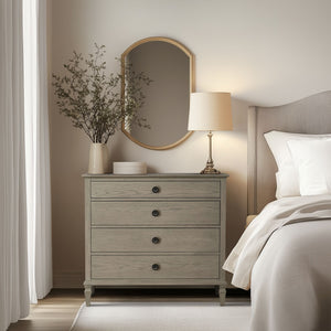 Victoria 4-drawer wood dresser (40