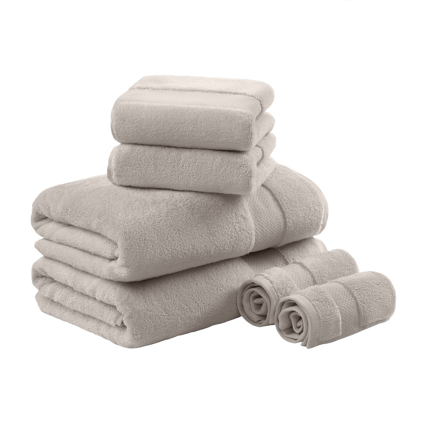 Madison Park Signature Cotton 6 Piece Bath Towel Set