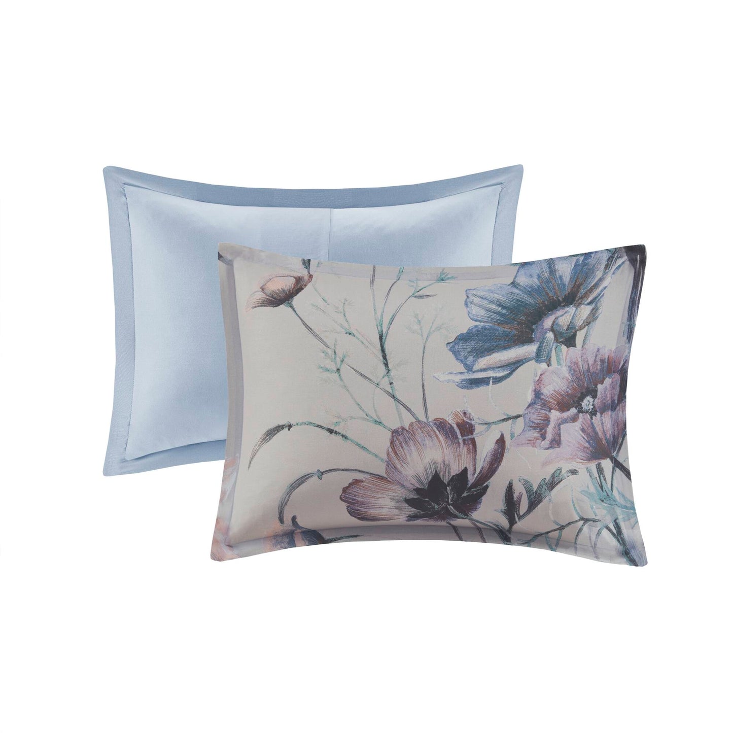 Madison Park 3 Piece Cotton Printed Duvet Cover Set