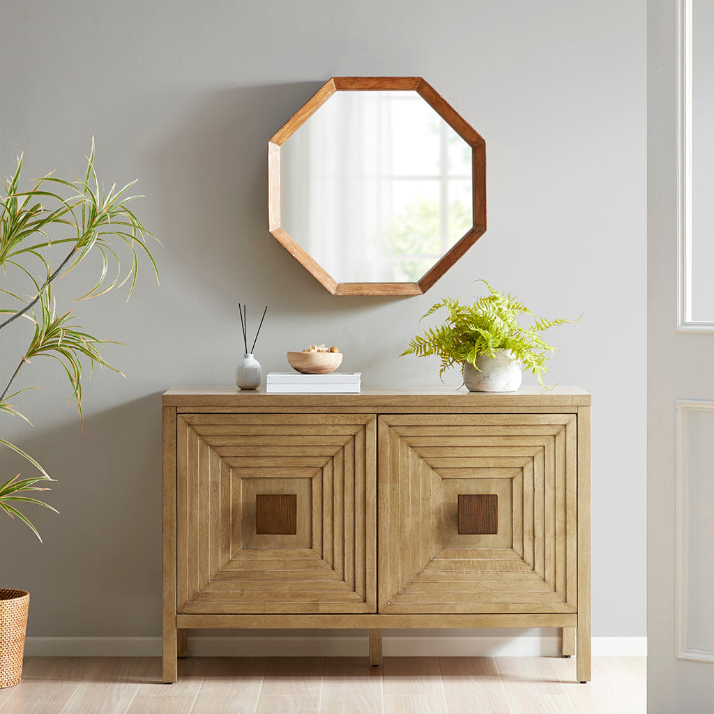 Madison Park 2-Door Accent Cabinet with Adjustable Shelves