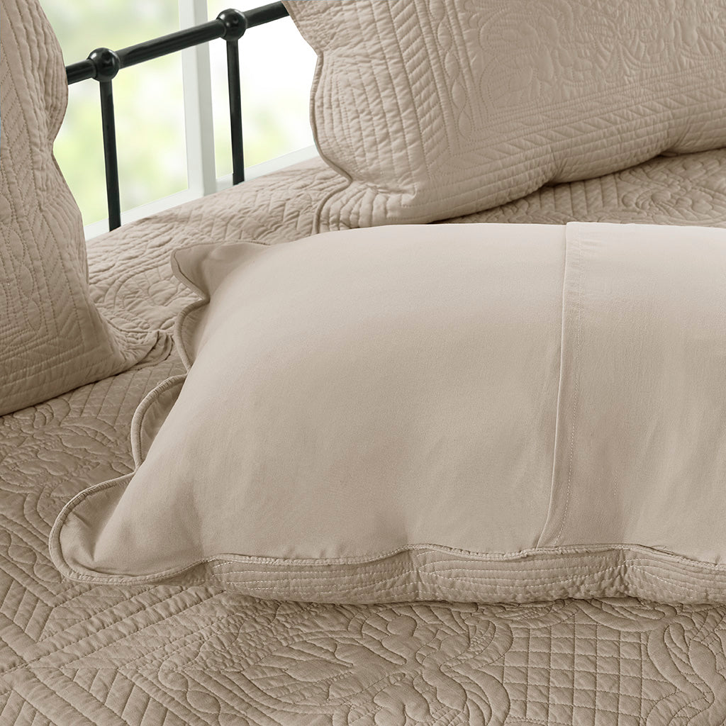 Madison Park 6 Piece Reversible Scalloped Edge Daybed Cover Set