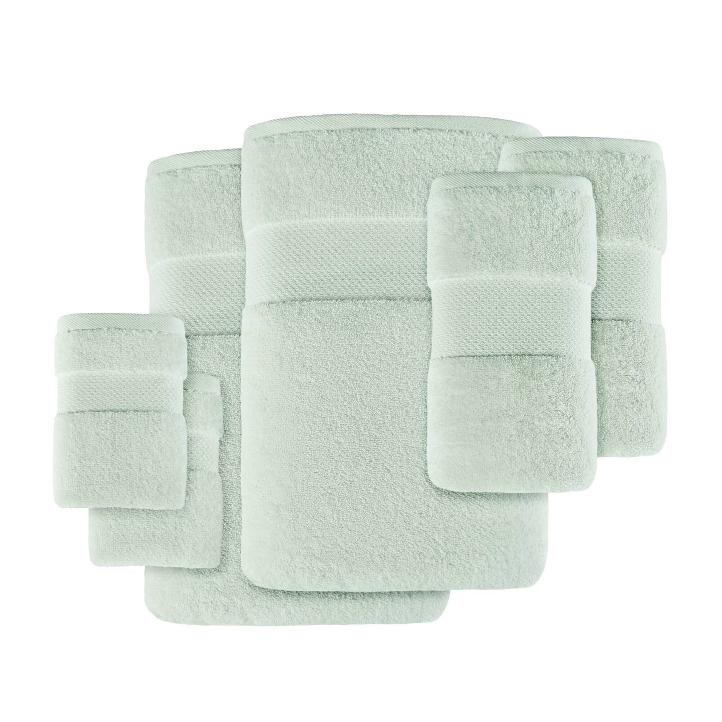 Madison Park Signature Cotton 6 Piece Bath Towel Set