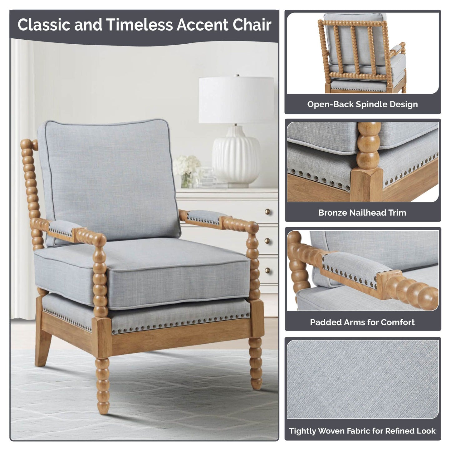 Madison Park Accent Arm Chair