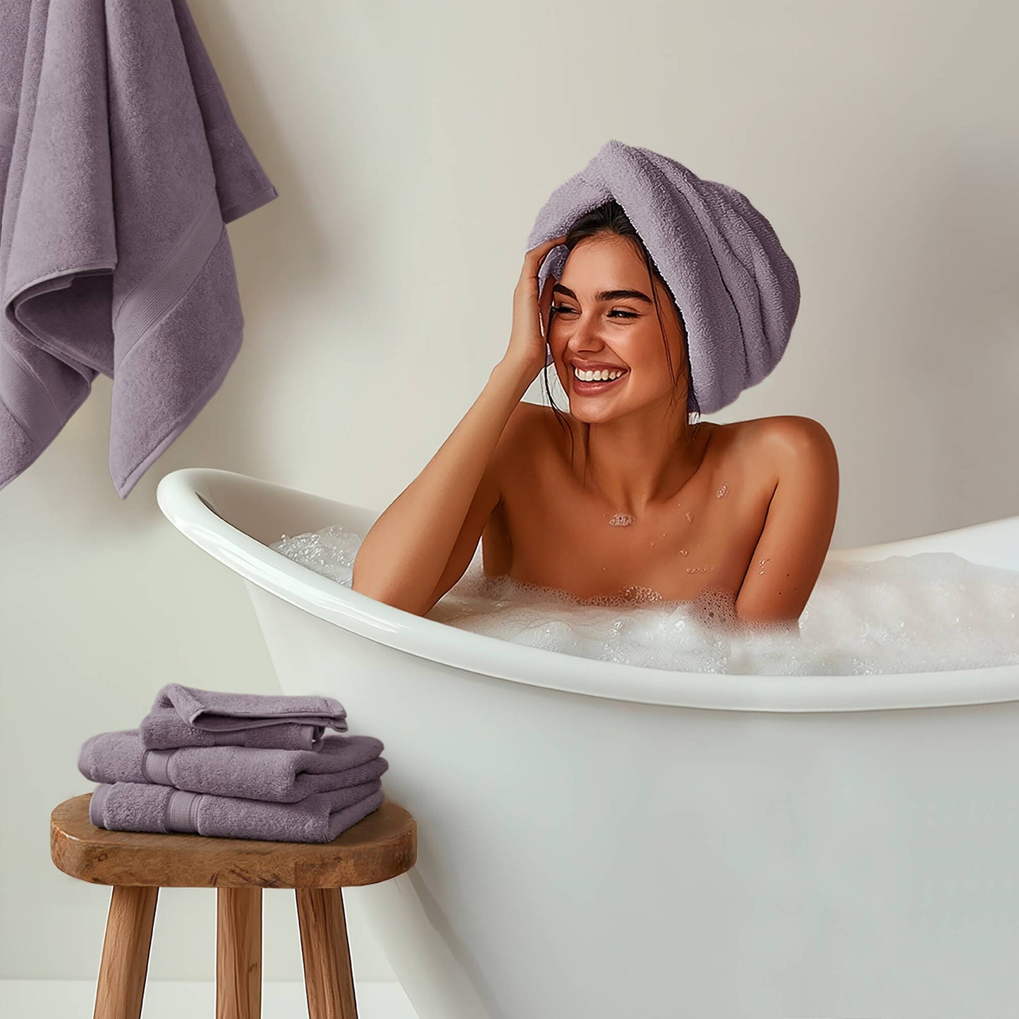 Madison Park Signature 800GSM Ultra-Soft 100% Cotton Absorbent Towel Set