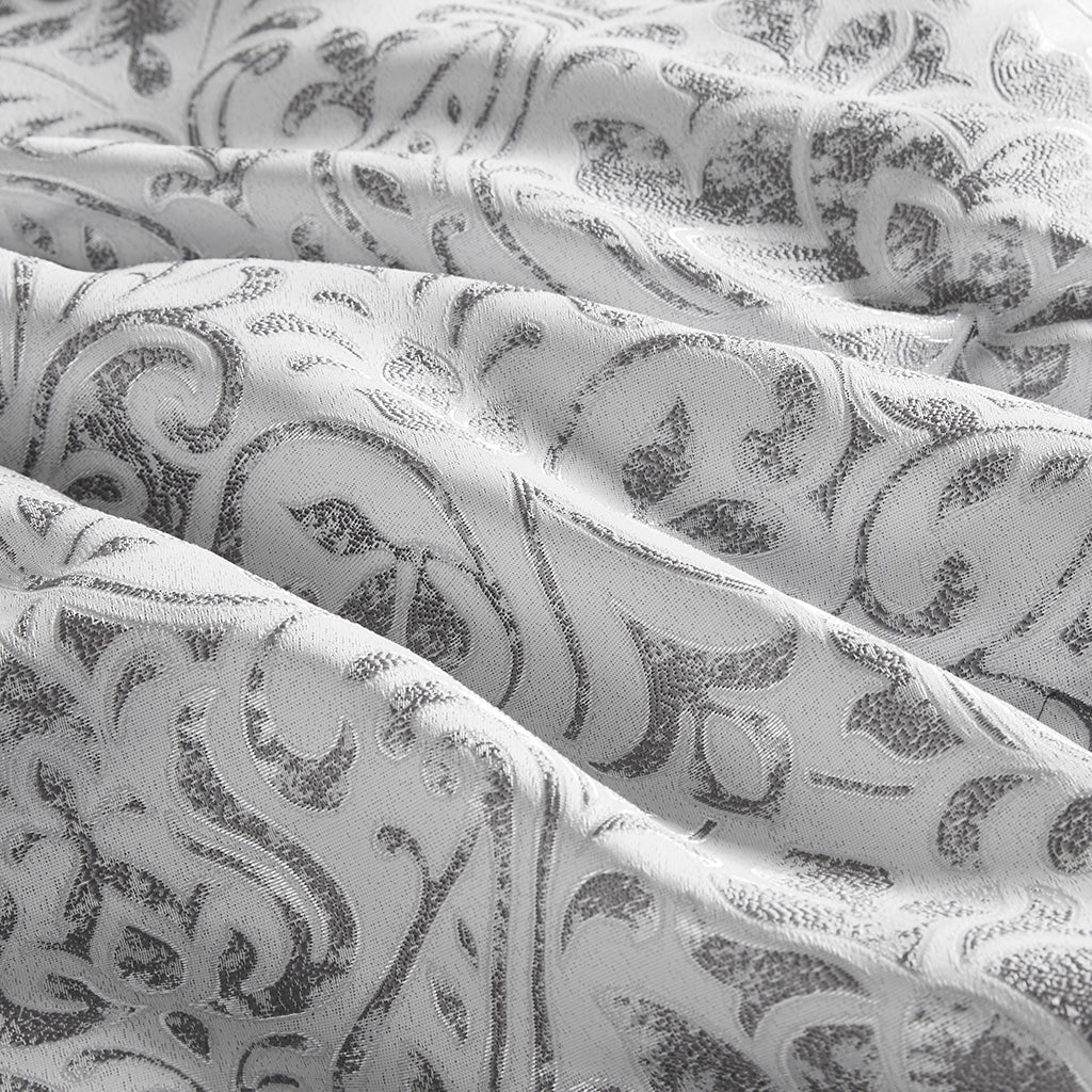 Madison Park 12 Piece Jacquard Comforter Set with Bed Sheets