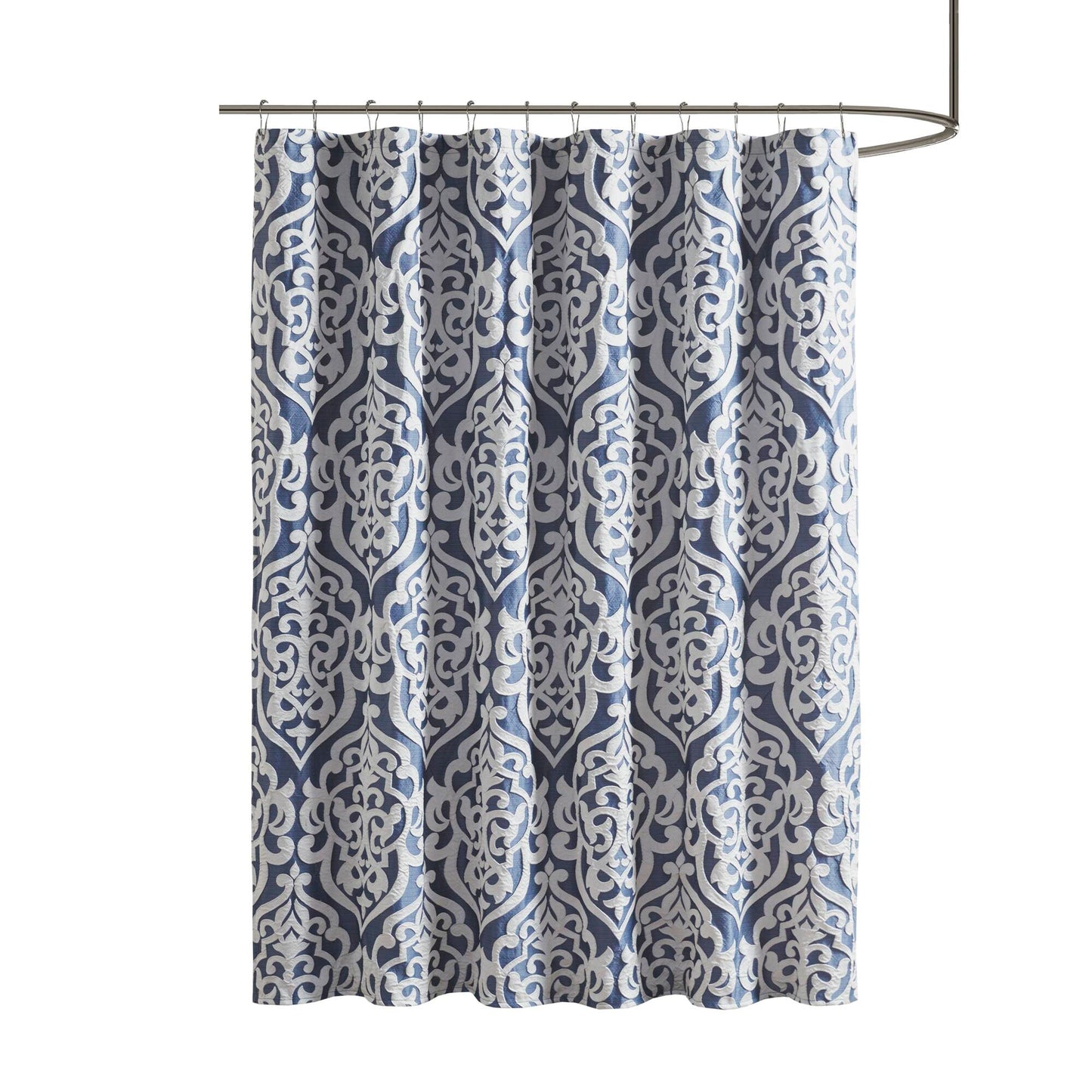 Madison Park Jacquard Shower Curtain