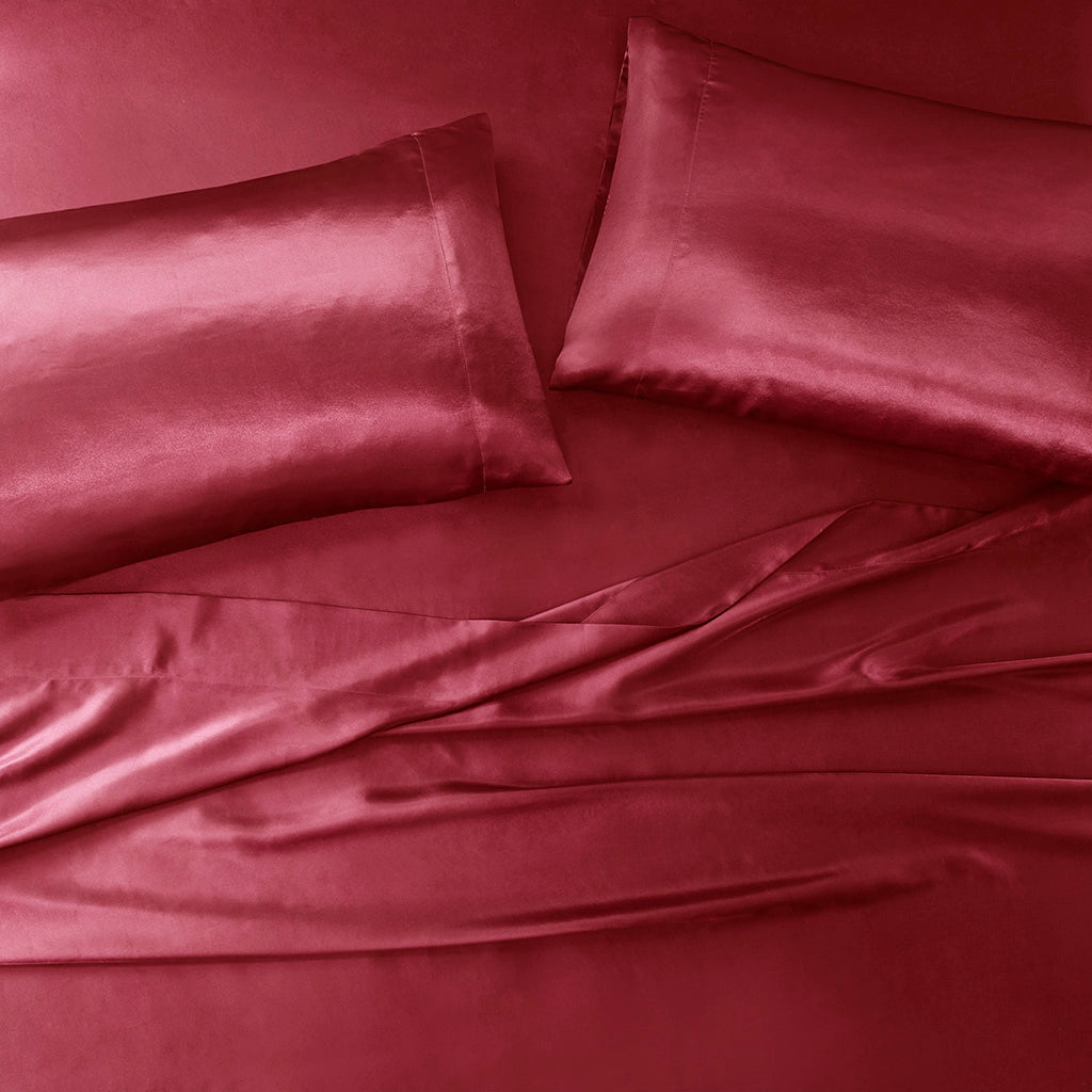 Satin Luxury 6 PC Sheet Set