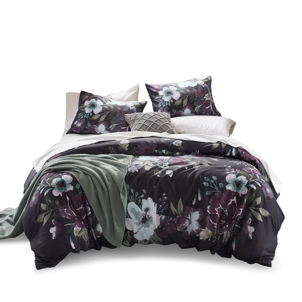 Jolene 3 Piece Cotton Duvet Cover Set