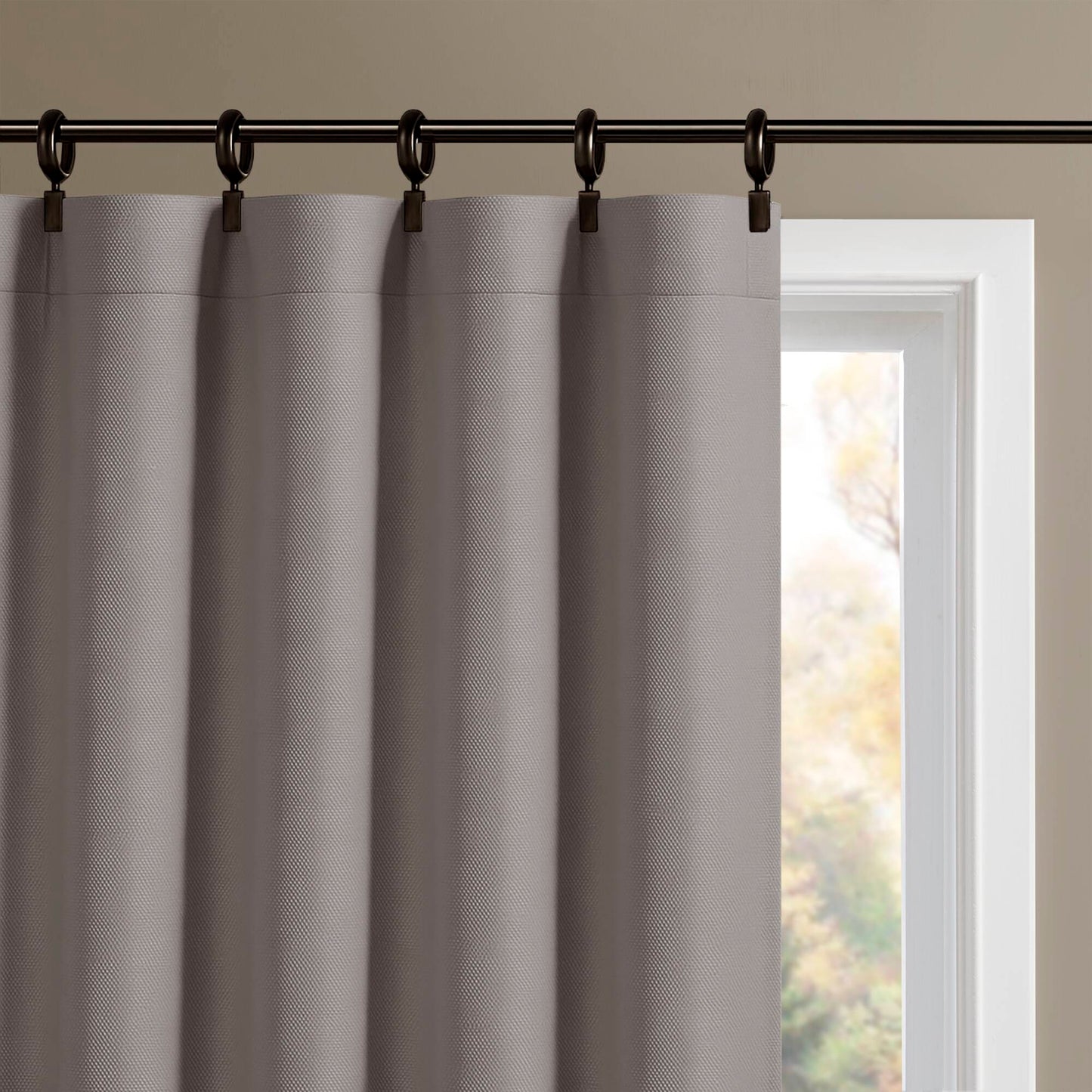 Karien Sound blocking/Total blackout curtain panel pair